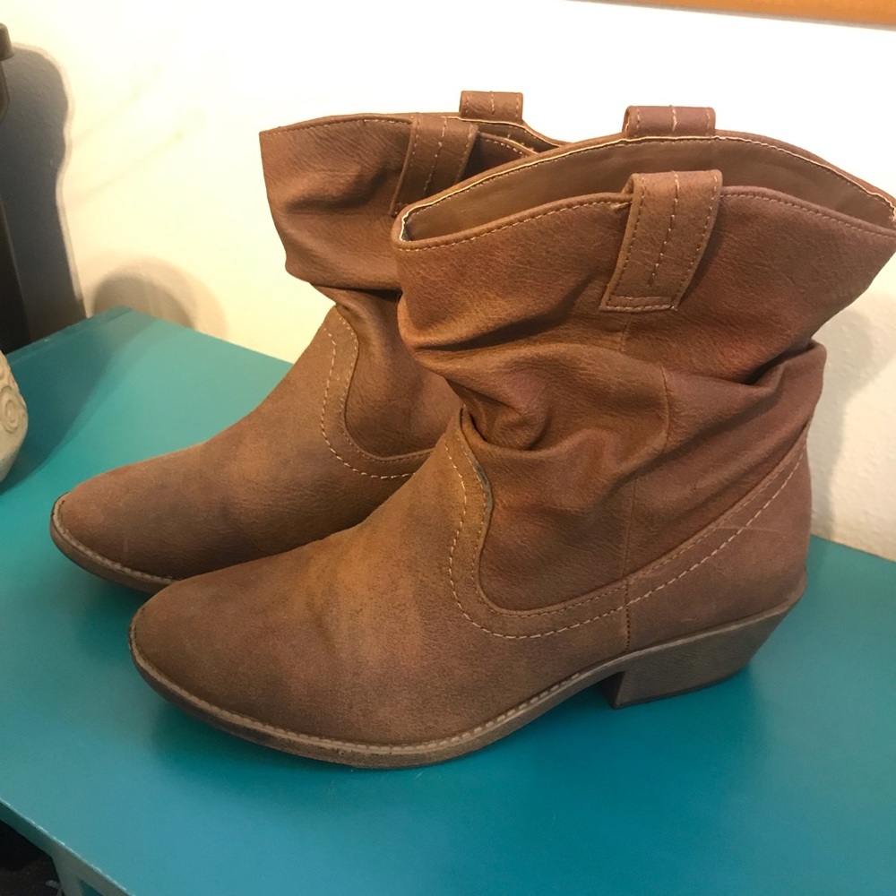 Charlotte Russe Cowboy Booties
